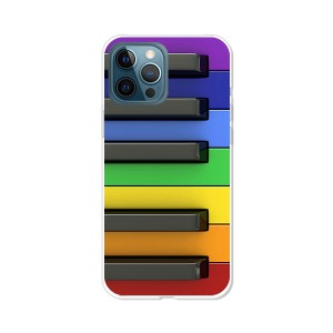 apple iPhone12 Pro Max アイフォン12プロマックス ハードケース/カバー 【カラフルキーボード PCクリアハードカバー】