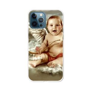 apple iPhone12ProMax アイフォン12プロマックス TPUケース 【Baby Angel ソフトカバー】 