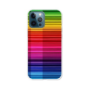apple iPhone12 Pro Max アイフォン12プロマックス ハードケース/カバー 【Rainbow PCクリアハードカバー】