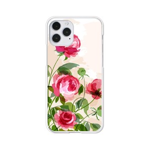 apple iphone12/iPhone12 Pro TPUケース/カバー 【薔薇絵画 TPUソフトカバー】 