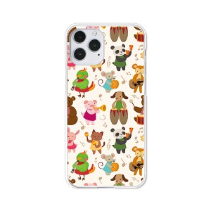 apple iphone12/iPhone12 Pro TPUケース/カバー 【動物バンド TPUソフトカバー】 