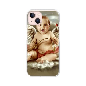 apple iPhone13 ハードケース/カバー 【Baby Angel PCクリアハードカバー】