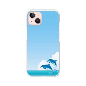 apple iPhone13 ハードケース/カバー 【DolphinJamp PCクリアハードカバー】