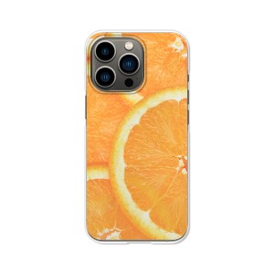 apple iPhone13Pro ハードケース/カバー 【フレッシュオレンジ PCクリアハードカバー】
