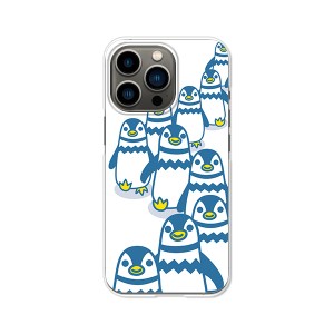apple iPhone13Pro ハードケース/カバー 【ペンギンズ PCクリアハードカバー】