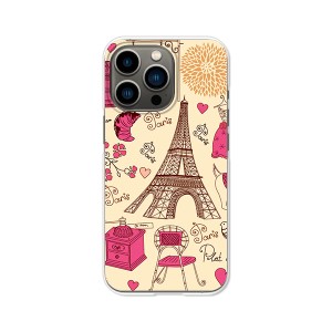 apple iPhone13Pro ハードケース/カバー 【PARIS PCクリアハードカバー】