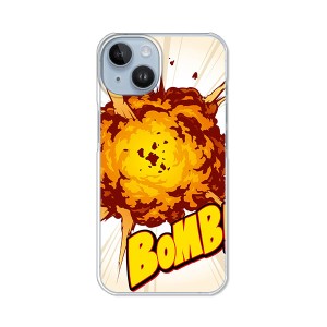 iPhone14 アイフォン14 ハードケース/カバー 【Bomb PCクリアハードカバー】