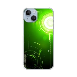 iPhone14 アイフォン14 ハードケース/カバー 【エレクティカGreen PCクリアハードカバー】