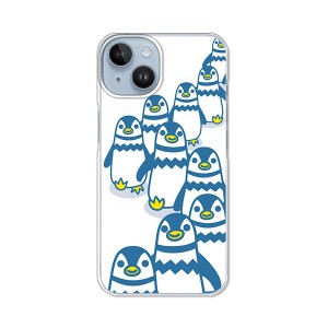 iPhone14 アイフォン14 ハードケース/カバー 【ペンギンズ PCクリアハードカバー】