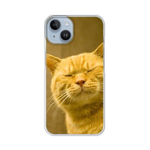 iPhone14 アイフォン14 ハードケース/カバー 【吾輩は猫である名前はまだニャい PCクリアハードカバー】