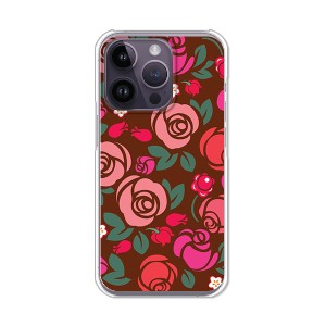 iPhone14Pro アイフォン14プロ ハードケース/カバー 【薔薇 PCクリアハードカバー】