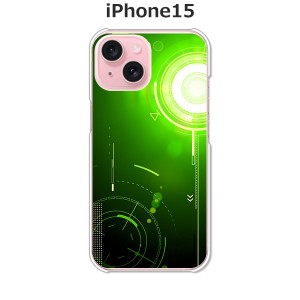 iPhone15 iphone15 アイフォン15 ハードケース/カバー 【エレクティカGreen PCクリアハードカバー】