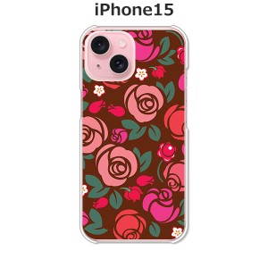 iPhone15 iphone15 アイフォン15 ハードケース/カバー 【薔薇 PCクリアハードカバー】
