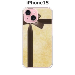 iPhone15 iphone15 アイフォン15 ハードケース/カバー 【チョコレートラッピング PCクリアハードカバー】 