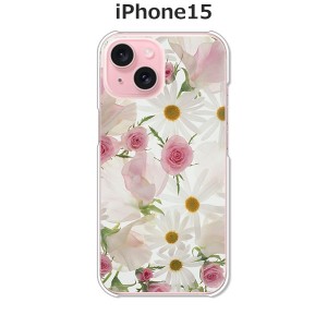 iPhone15 iphone15 アイフォン15 ハードケース/カバー 【フラワーアレンジメント2 PCクリアハードカバー】 