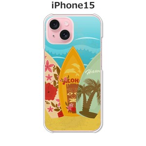 iPhone15 iphone15 アイフォン15 ハードケース/カバー 【サーフボード2 PCクリアハードカバー】