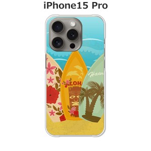 apple iPhone15Pro iphone15pro アイフォン15プロ ハードケース/カバー 【サーフボード2 PCクリアハードカバー】
