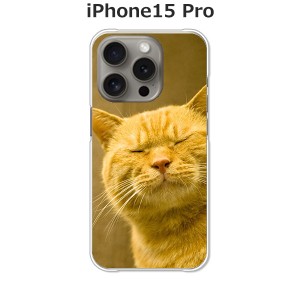 apple iPhone15Pro iphone15pro アイフォン15プロ ハードケース/カバー 【吾輩は猫である名前はまだニャい PCクリアハードカバー】