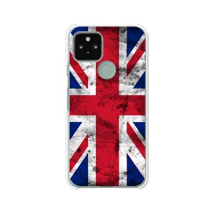 au Google Pixel 5 ハードケース/カバー 【Union Jack PCクリアハードカバー】