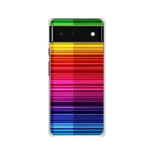 Google Pixel 6 グーグルピクセル6 ハードケース/カバー 【Rainbow PCクリアハードカバー】