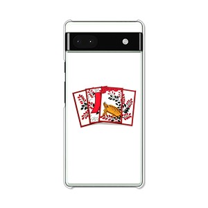 Google Pixel 6a グーグルピクセル 6a TPUソフトケース カバー 【花札 TPUソフトカバー】 