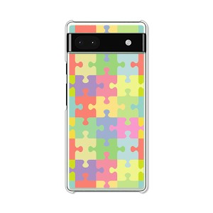 Google Pixel 6a グーグルピクセル6a ハードケース/カバー 【パズル PCクリアハードカバー】