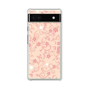 Google Pixel 6a グーグルピクセル6a ハードケース/カバー 【桜ヴェール PCクリアハードカバー】