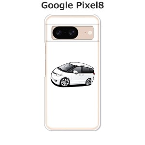 Google Pixel8 グーグルピクセル8 ハードケース/カバー 【ESワゴン PCクリアハードカバー】