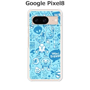 Google Pixel8 グーグルピクセル8 ハードケース/カバー 【モンスターズ PCクリアハードカバー】