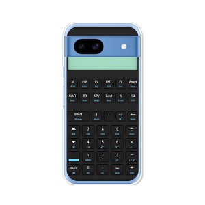 Google Pixel8a グーグルピクセル8a ハードケース/カバー 【電卓 PCクリアハードカバー】