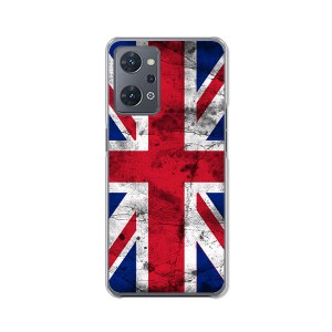 OPPO Reno 7A オッポリノ7a ハードケース/カバー 【Union Jack PCクリアハードカバー】