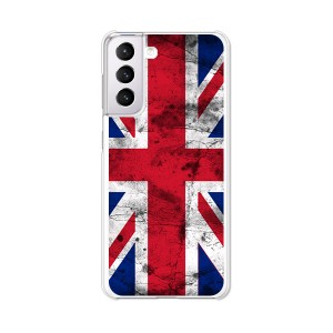 au Galaxy S21 SCG09 docomo SC-51B ハードケース/カバー 【Union Jack PCクリアハードカバー】