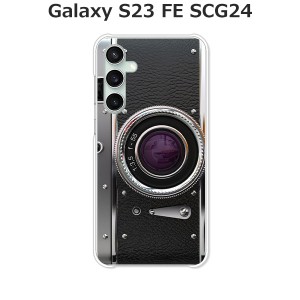 au Galaxy S23 FE SCG24 ギャラクシー ハードケース/カバー 【レトロCamera PCクリアハードカバー】