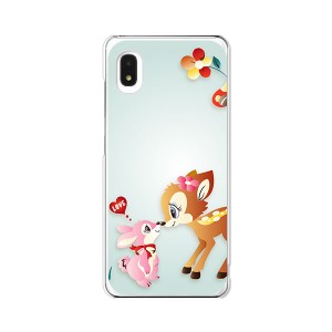  au Galaxy A21 シンプル SCV49 / A20 SCV46 SC-02M 共通 スマホケース ハードケース/カバー 【アイシテルッ PCクリアハードカバー】