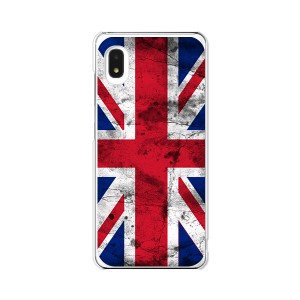  au Galaxy A21 シンプル SCV49 / A20 SCV46 SC-02M 共通 スマホケース ハードケース/カバー 【Union Jack PCクリアハードカバー】