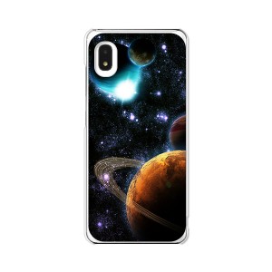  au Galaxy A21 シンプル SCV49 / A20 SCV46 SC-02M 共通 スマホケース ハードケース/カバー 【Universe PCクリアハードカバー】