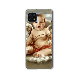 AQUOS sense6 SHG05 aquos sense6 sh54b TPUケース/カバー 【Baby Angel TPUソフトカバー】 