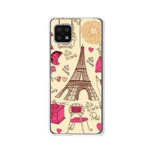 AQUOS sense6 SHG05 aquos sense6 sh54b TPUケース/カバー 【PARIS TPUソフトカバー】 