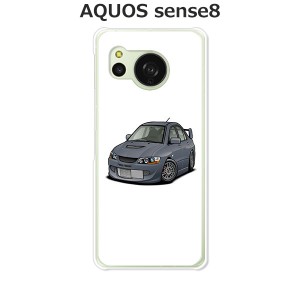 au AQUOS sense8 SHG11 docomo SH-54D アクオス センス8 TPUソフトケース カバー 【EVOWRC TPUソフトカバー】 