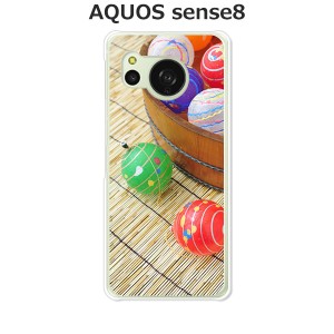 au AQUOS sense8 SHG11 docomo SH-54D アクオス センス8 ハードケース/カバー 【水風船 PCクリアハードカバー】