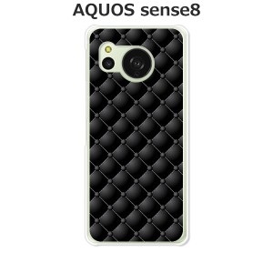 au AQUOS sense8 SHG11 docomo SH-54D アクオス センス8 ハードケース/カバー 【ソファーチェック PCクリアハードカバー】