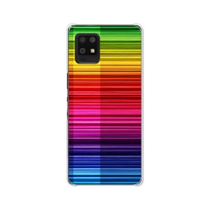 au AQUOS zero6 SHG04 softbank aquos zero6 a102sh ハードケース/カバー 【Rainbow PCクリアハードカバー】