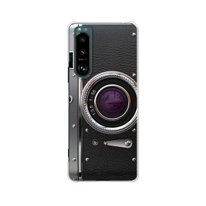 Xperia 5 III SOG05 SO-53B A103SO TPUケース/カバー 【レトロCamera TPUソフトカバー】 