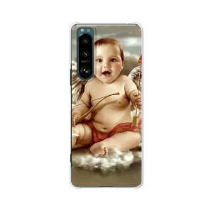 Xperia 5 III SOG05 SO-53B A103SO TPUケース/カバー 【Baby Angel TPUソフトカバー】 