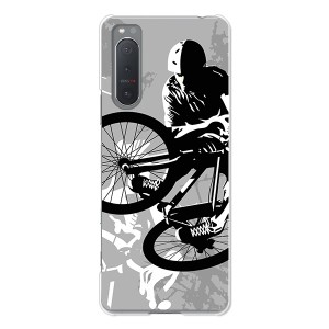 au Xperia 5 II SOG02 ハードケース/カバー 【BMX PCクリアハードカバー】