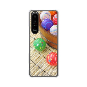 au Xperia 1 III SOG03 docomo SO-51B ハードケース/カバー 【水風船 PCクリアハードカバー】