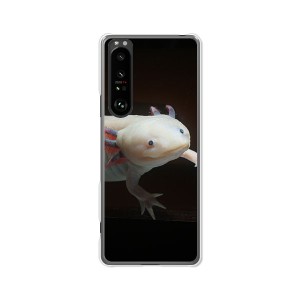 au Xperia 1 III SOG03 docomo SO-51B TPUケース 【ウーパールーパー ソフトカバー】 