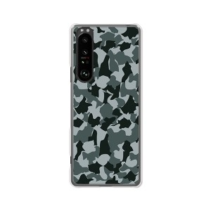 au Xperia 1 III SOG03 docomo SO-51B TPUケース 【迷彩 ソフトカバー】 