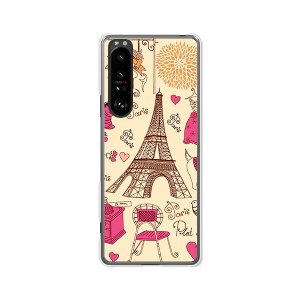 au Xperia 1 III SOG03 docomo SO-51B TPUケース 【PARIS ソフトカバー】 