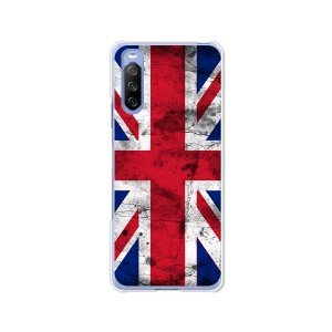 au Xperia 10 III SOG04 docomo SO-52B TPUケース 【Union Jack ソフトカバー】 